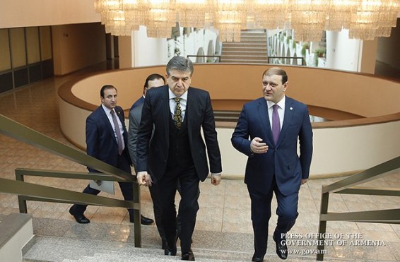 Կարեն Կարապետյանը շնորհավորեց Տարոն Մարգարյանին