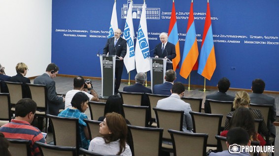 Эдвард Налбандян: Сопредседатели Минской группы ОБСЕ через 10 дней посетят Армению