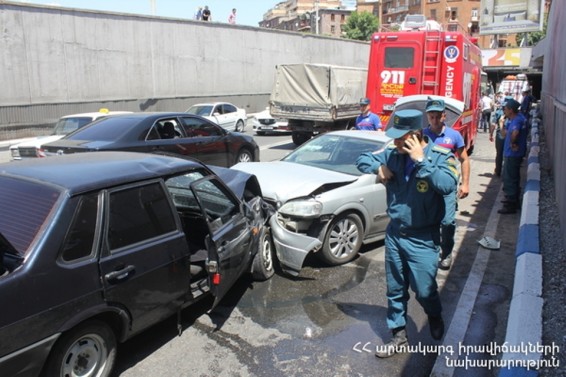 ՃՏՊ Մաշտոցի պողոտայում