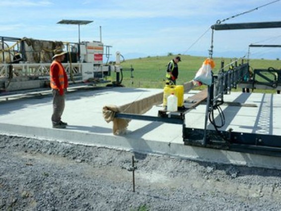 Մեկնարկել է Աշտարակ-Թալին 42 կմ ճանապարհի ձախակողմյան հատվածի բետոնապատումը