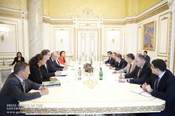 ՀՀ վարչապետը Գերմանական զարգացման բանկի պատվիրակությանը ներկայացրել է բիզնես միջավայրի բարելավման ուղղությամբ իրականացվող քայլերը