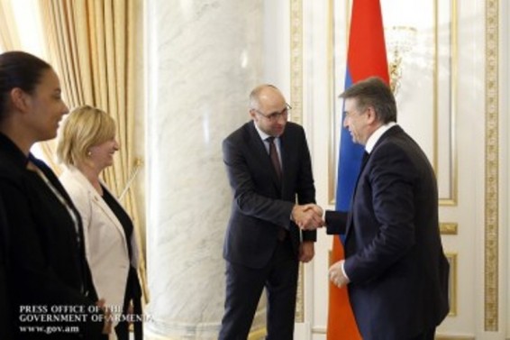 Վարչապետն ընդունել է Գերմանական զարգացման բանկի պատվիրակությանը