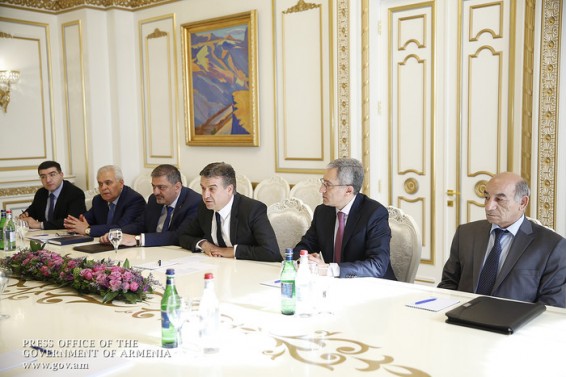 Photo. Վարչապետն ընդունել է «Ռոսատոմ» կորպորացիայի գլխավոր տնօրենին