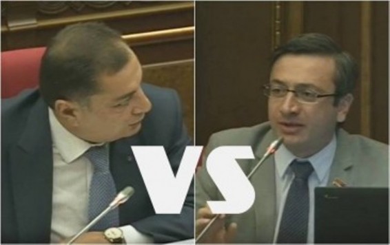 Video. Չխառնեք մեզ ձերոնց հետ. Գեորգիսյանը` Վահրամ Բաղդասարյանին