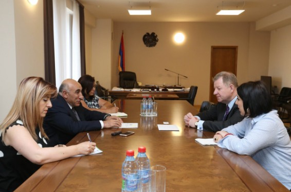 Դավիթ Լոքյանն ընդունել է ՀՀ-ում Լիտվայի դեսպան Էրիկաս Պետրիկասին