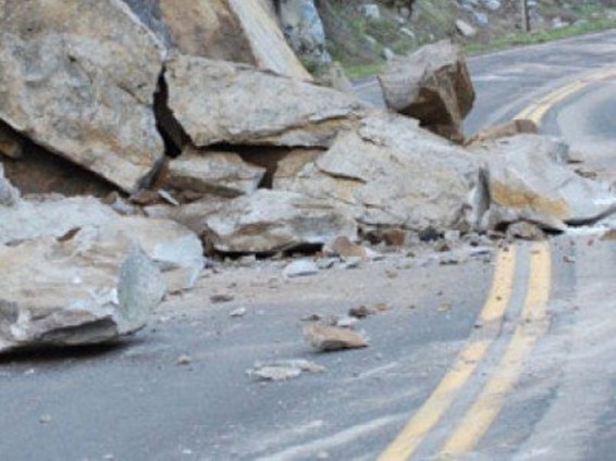 Սարալանջի փողոցում քարաթափում է եղել