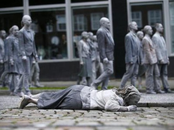 «Зомби-апокалипсис» в Гамбурге в преддверии саммита G20