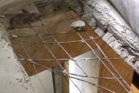 Փլուզում Արալեզ գյուղում