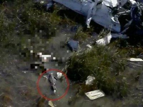 Ճահիճն ընկած օդանավի օդաչուին կոկորդիլոսը կերել է