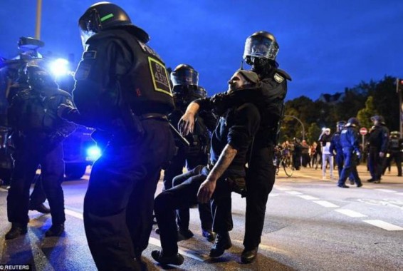 Գերմանիայում 600-ից ավելի հանցագործների են ձերբակալել G20-ի պատճառով մտցված սահմանային վերահսկողության ժամանակ