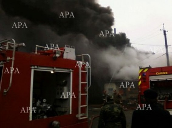 Բաքվում հրդեհ է բռնկվել համալսարանի շենքում