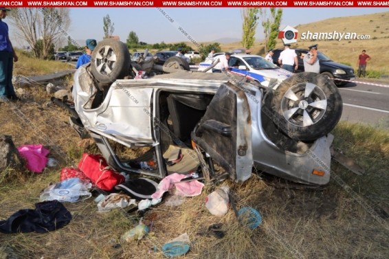 Երևան-Սևան ավտոճանապարհին տեղի ունեցած ավտովթարի պատճառով 4 մարդ տեղափոխվել է հիվանդանոց. shamshyan.com