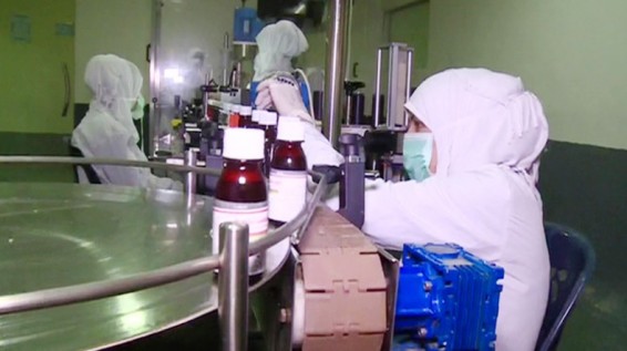 Հալեպում վերականգնվել է դեղագործական արտադրությունը