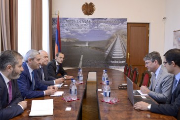 Նախարարն ընդունել է «Գլոբալսթար» ընկերության ներկայացուցչին