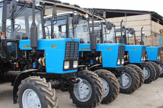 Լիզինգի ծրագրի շրջանակում տրամադրվել է 82 միավոր գյուղտեխնիկա