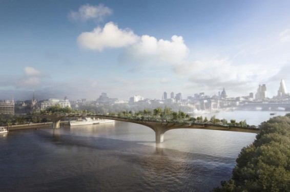 Լոնդոնում փակվել է Թեմզայով անցնող այգի-կամրջի նախագիծը