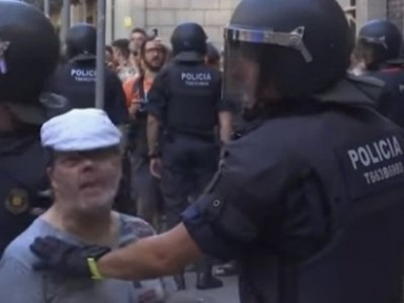 Полиция разогнала в Барселоне митинг противников исламизации Европы