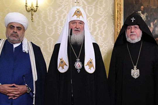 Духовные лидеры Армении, России и Азербайджана призвали освободить мирных жителей, содержащихся как военнопленные
