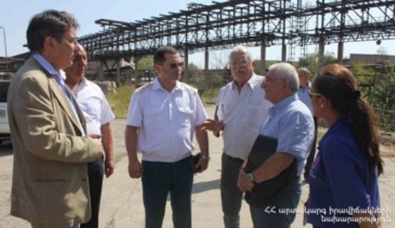 Միջազգային փորձագետներն ուսումնասիրում են «Նաիրիտի» գործարանը