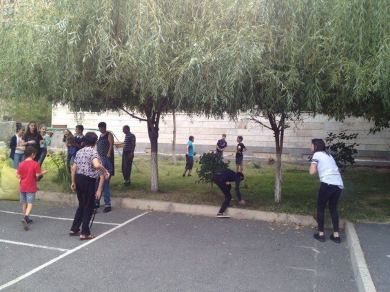 Photo. Դավթաշենում անցկացվեց համաքաղաքային շաբաթօրյակ